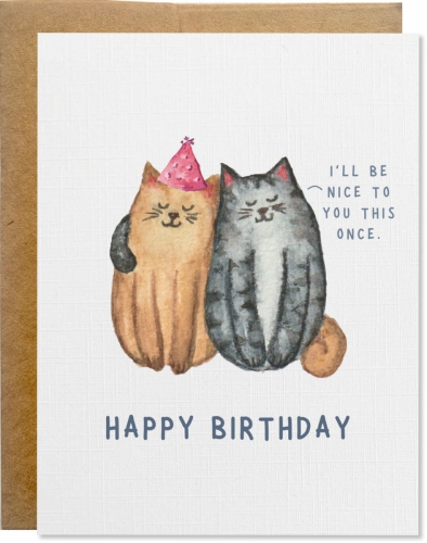 Birthday cats