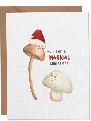 Christmas mushrooms