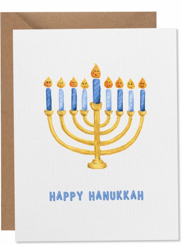 Hanukkah candles