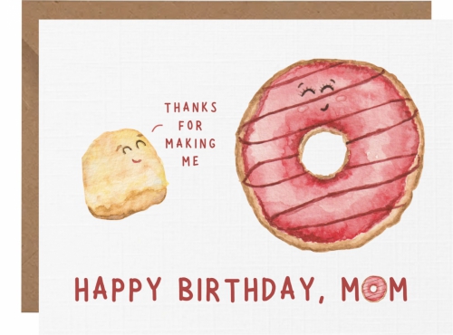 Mom birthday donut