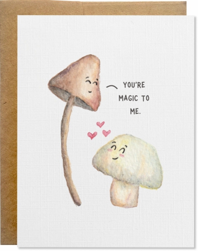 Mushrooms (plain) | Also available with happy birthday and happy anniversary text